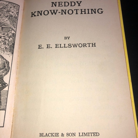 Vintage Neddy Know-Nothing Book by E.E. Ellsworth- easy to read book - preloved - Picture 4 of 9